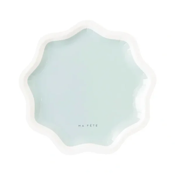 Signature Dessert Plates, Mint (4) - CaringForTots - Professional Baby and Children's Products | Caring for Growth, Caring for Every Moment* Party Plates