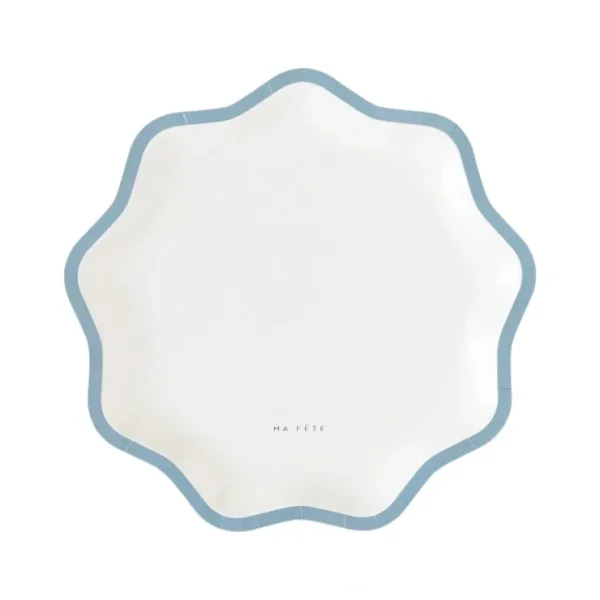 Signature Dinner Plates, Blue (4) - CaringForTots - Professional Baby and Children's Products | Caring for Growth, Caring for Every Moment* Party Plates