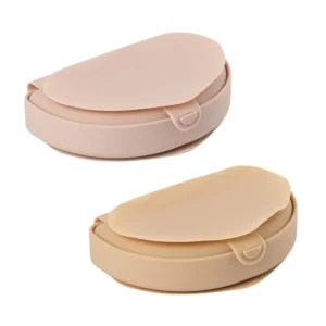 Silifold Portable Bundle Set - Pink Salt & Almond Butter - CaringForTots - Professional Baby and Children's Products | Caring for Growth, Caring for Every Moment* Mealtime Sets
