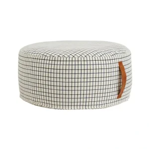 Sit On Me Pouf - Round - Offwhite - CaringForTots - Professional Baby and Children's Products | Caring for Growth, Caring for Every Moment* Pouffes