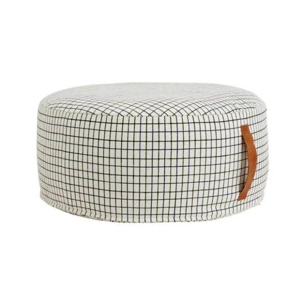 Sit On Me Pouf - Round - Offwhite - CaringForTots - Professional Baby and Children's Products | Caring for Growth, Caring for Every Moment* Pouffes