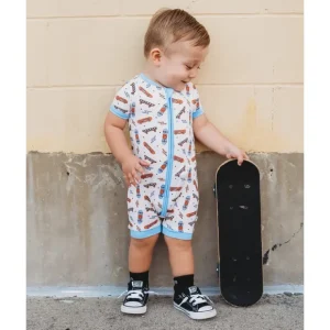 Skate Of Mind Dream Shortie - CaringForTots - Professional Baby and Children's Products | Caring for Growth, Caring for Every Moment* Rompers - Shortie