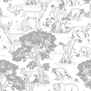 Sketchbook Animals Wallpaper - CaringForTots - Professional Baby and Children's Products | Caring for Growth, Caring for Every Moment* Wallpapers