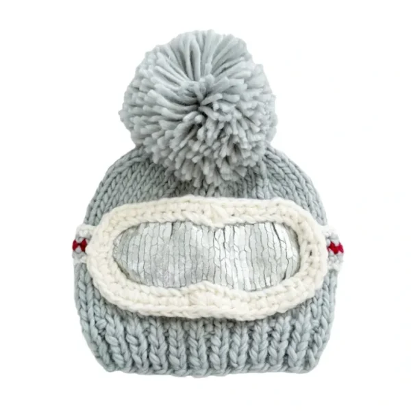 Ski Goggle Hat, Bowie Grey - CaringForTots - Professional Baby and Children's Products | Caring for Growth, Caring for Every Moment* Baby Hats