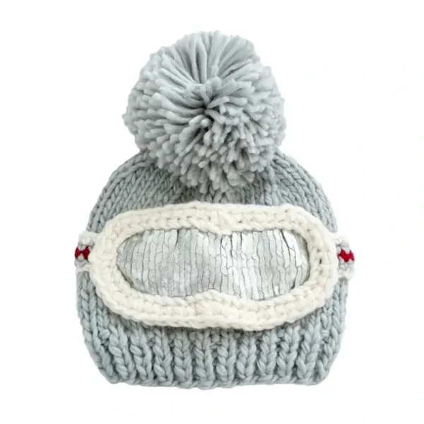 Clothing | Ski Goggles Knit Hat - Bowie Grey - CaringForTots - Professional Baby and Children's Products | Caring for Growth, Caring for Every Moment