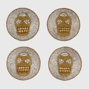 Skull Coasters - CaringForTots - Professional Baby and Children's Products | Caring for Growth, Caring for Every Moment* Coasters