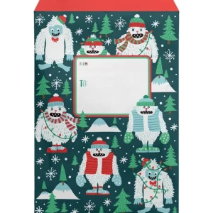 Small Christmas Printed Padded Mailing Envelopes, Yeti for the Holidays - CaringForTots - Professional Baby and Children's Products | Caring for Growth, Caring for Every Moment* Mailing Envelopes
