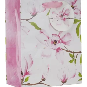 Small Gloss Floral Gift Bags, Magnolia - CaringForTots - Professional Baby and Children's Products | Caring for Growth, Caring for Every Moment* Favor Bags & Boxes