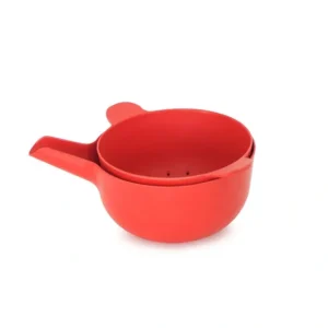 Small Mixing Bowl And Colander Set Tomato - CaringForTots - Professional Baby and Children's Products | Caring for Growth, Caring for Every Moment* kitchen ustensils