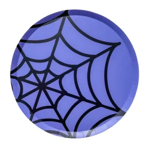 Small Spider Web Plate - CaringForTots - Professional Baby and Children's Products | Caring for Growth, Caring for Every Moment* Party Plates