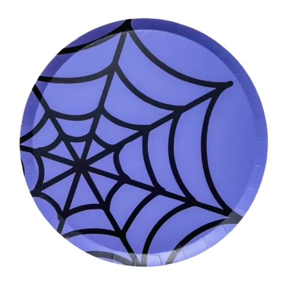 Small Spider Web Plate - CaringForTots - Professional Baby and Children's Products | Caring for Growth, Caring for Every Moment* Party Plates