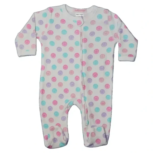 Clothing | Smile Pink Footie - CaringForTots - Professional Baby and Children's Products | Caring for Growth, Caring for Every Moment