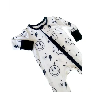 Smiley Coverall - CaringForTots - Professional Baby and Children's Products | Caring for Growth, Caring for Every Moment* Rompers - Overall