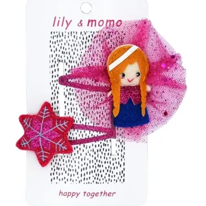 Snow Flake & Friend Hair Clips - CaringForTots - Professional Baby and Children's Products | Caring for Growth, Caring for Every Moment* Happy Together Collection