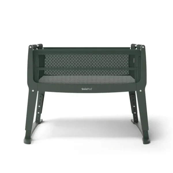 Snuz SnuzPod Studio Bedside Crib - Berlin Green - CaringForTots - Professional Baby and Children's Products | Caring for Growth, Caring for Every Moment* Bedside Cribs
