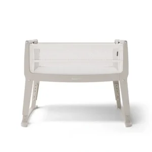 Snuz SnuzPod Studio Bedside Crib - Oslo Grey - CaringForTots - Professional Baby and Children's Products | Caring for Growth, Caring for Every Moment* Bedside Cribs