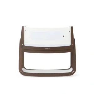 SnuzPod4 Bedside Crib - The Natural Edit - Ebony - CaringForTots - Professional Baby and Children's Products | Caring for Growth, Caring for Every Moment* Bedside Cribs