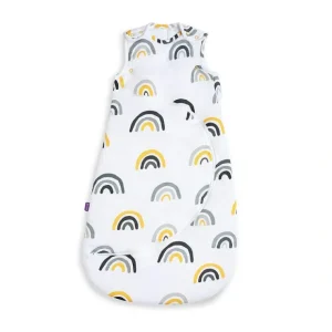 SnuzPouch Sleeping Bag - Mustard Rainbow - TOG 1.0 - CaringForTots - Professional Baby and Children's Products | Caring for Growth, Caring for Every Moment* Sleeping Bags