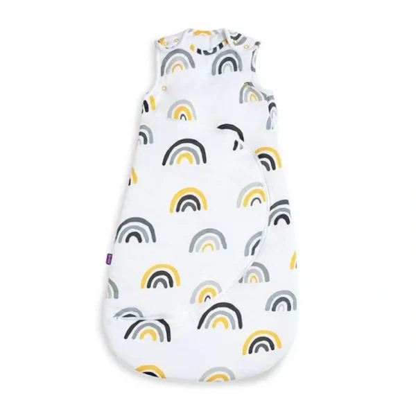 SnuzPouch Sleeping Bag - Mustard Rainbow - TOG 1.0 - CaringForTots - Professional Baby and Children's Products | Caring for Growth, Caring for Every Moment* Sleeping Bags