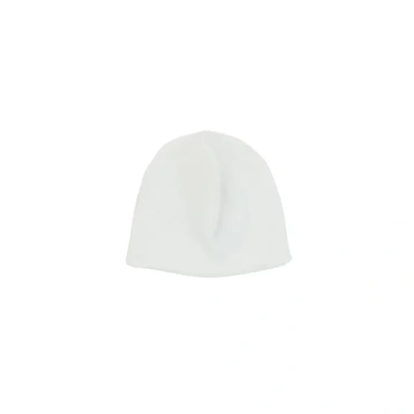 Solid Beanie, White - CaringForTots - Professional Baby and Children's Products | Caring for Growth, Caring for Every Moment* Layette