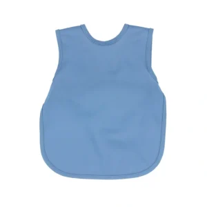 Solid Dusty Blue Minimalist Bapron - CaringForTots - Professional Baby and Children's Products | Caring for Growth, Caring for Every Moment* All Products