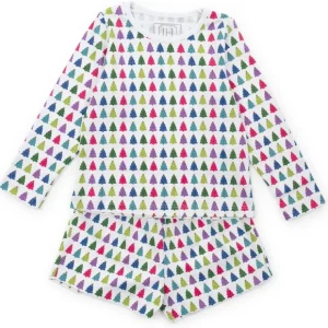 Sophie Girls' Short Set - Christmas Tree Bright - CaringForTots - Professional Baby and Children's Products | Caring for Growth, Caring for Every Moment* Christmas Tree Bright