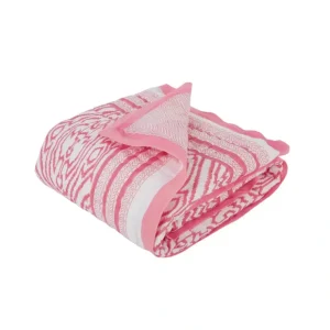 Southside Pink Cotton Quilt - CaringForTots - Professional Baby and Children's Products | Caring for Growth, Caring for Every Moment* Baby Blankets