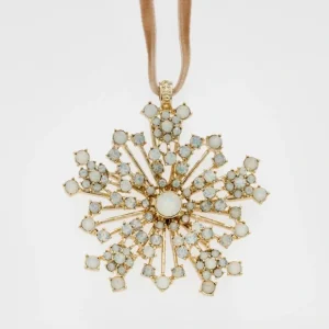 Sparkle Snowflake Ornament, Opal - CaringForTots - Professional Baby and Children's Products | Caring for Growth, Caring for Every Moment* Christmas Tree Ornaments