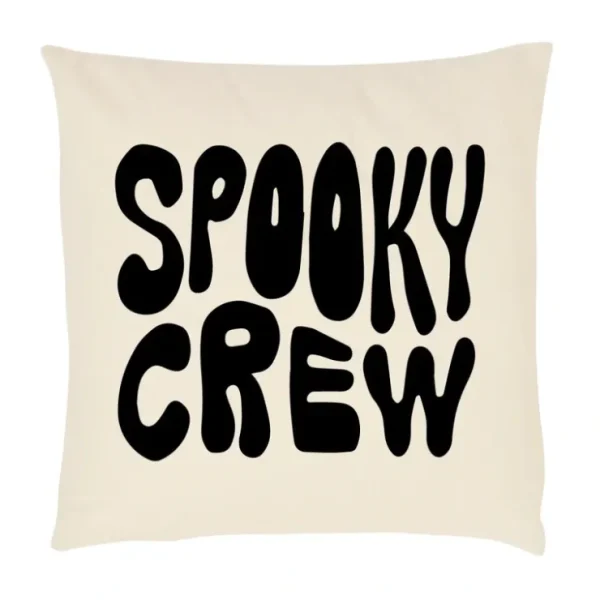 Spooky Crew Pillow Cover - CaringForTots - Professional Baby and Children's Products | Caring for Growth, Caring for Every Moment* Decorative Pillows