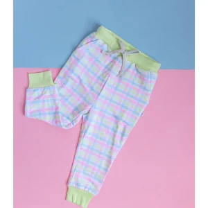 Spring Gingham Dream Jogger - CaringForTots - Professional Baby and Children's Products | Caring for Growth, Caring for Every Moment* Joggers