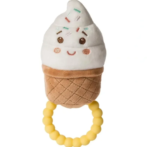 Toys | Sprinkly Ice Cream Teether Rattle - CaringForTots - Professional Baby and Children's Products | Caring for Growth, Caring for Every Moment