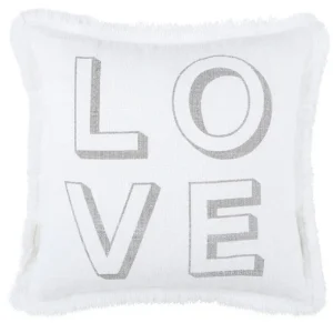 Bedding | Square Pillow - LOVE - CaringForTots - Professional Baby and Children's Products | Caring for Growth, Caring for Every Moment
