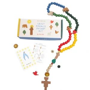 St. Francis Diy Rosary Kit - CaringForTots - Professional Baby and Children's Products | Caring for Growth, Caring for Every Moment* rosary kit