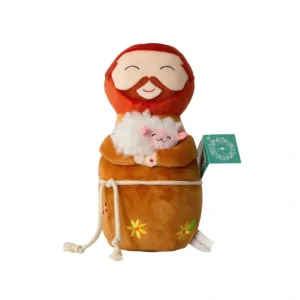St. Francis Of Assisi Plush Doll - CaringForTots - Professional Baby and Children's Products | Caring for Growth, Caring for Every Moment* -
