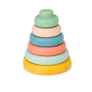 Toys | Stack Learn Rings - CaringForTots - Professional Baby and Children's Products | Caring for Growth, Caring for Every Moment