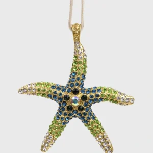 Starfish Hanging Ornament, Green - CaringForTots - Professional Baby and Children's Products | Caring for Growth, Caring for Every Moment* Christmas Tree Ornaments
