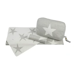 Stars Vanilla/ivory - CaringForTots - Professional Baby and Children's Products | Caring for Growth, Caring for Every Moment* Baby Blankets