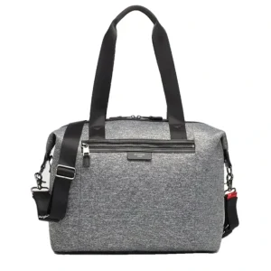 Stevie Luxe Scuba Grey - CaringForTots - Professional Baby and Children's Products | Caring for Growth, Caring for Every Moment* Shoulder Bags