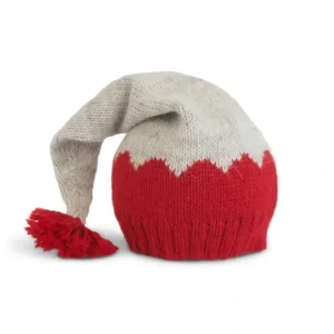 Stocking Hat In Grey & Red - CaringForTots - Professional Baby and Children's Products | Caring for Growth, Caring for Every Moment* Christmas Stockings