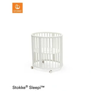 Stokke Sleepi V3 Mini Crib - White - CaringForTots - Professional Baby and Children's Products | Caring for Growth, Caring for Every Moment* Cribs