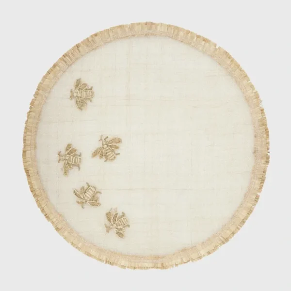 Straw Bee Placemat, Set Of Four - CaringForTots - Professional Baby and Children's Products | Caring for Growth, Caring for Every Moment* Placemat