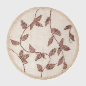 Straw Leaf Placemat, Brown, Set Of Four - CaringForTots - Professional Baby and Children's Products | Caring for Growth, Caring for Every Moment* Placemat