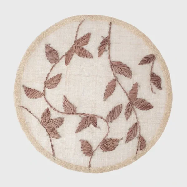 Straw Leaf Placemat, Brown, Set Of Four - CaringForTots - Professional Baby and Children's Products | Caring for Growth, Caring for Every Moment* Placemat