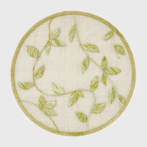 Straw Leaf Placemat, Citrus, Set Of Four - CaringForTots - Professional Baby and Children's Products | Caring for Growth, Caring for Every Moment* Placemat