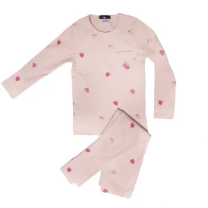 Strawberries Loungewear Set, Girls - CaringForTots - Professional Baby and Children's Products | Caring for Growth, Caring for Every Moment* Loungewear