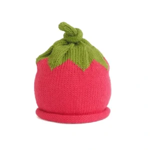 Strawberry Hat - CaringForTots - Professional Baby and Children's Products | Caring for Growth, Caring for Every Moment* Baby Hats