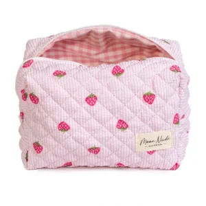 Strawberry Large Makeup Bag - CaringForTots - Professional Baby and Children's Products | Caring for Growth, Caring for Every Moment* Large Makeup Bag