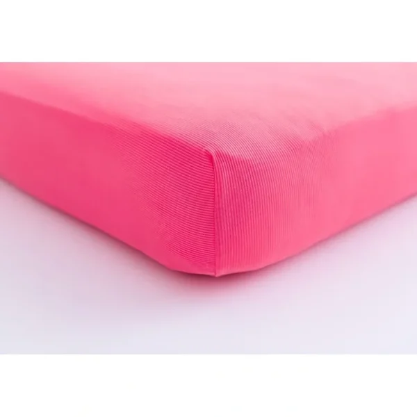 Strawberry Ribbed Crib Sheet - CaringForTots - Professional Baby and Children's Products | Caring for Growth, Caring for Every Moment* Crib Sheets