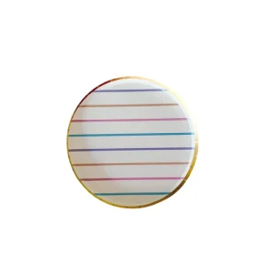 Striped Small Plate (8 Per Set) - CaringForTots - Professional Baby and Children's Products | Caring for Growth, Caring for Every Moment* Party Plates