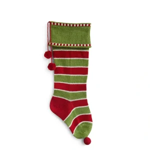 Striped Smooth-cuff Stocking - CaringForTots - Professional Baby and Children's Products | Caring for Growth, Caring for Every Moment* Christmas Stockings